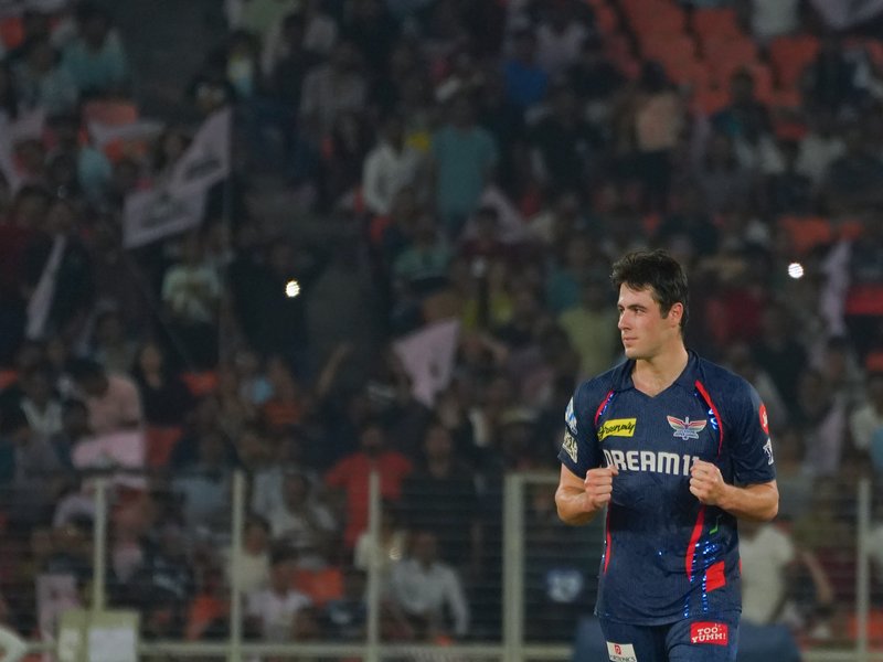 William O'Rourke picks 3-27 as Lucknow Super Giants secure 33-run win over top-ranked Gujarat Titans in Indian Premier League 2025 at the Narendra Modi Stadium in Ahmedabad on Thursday. IANS Photos