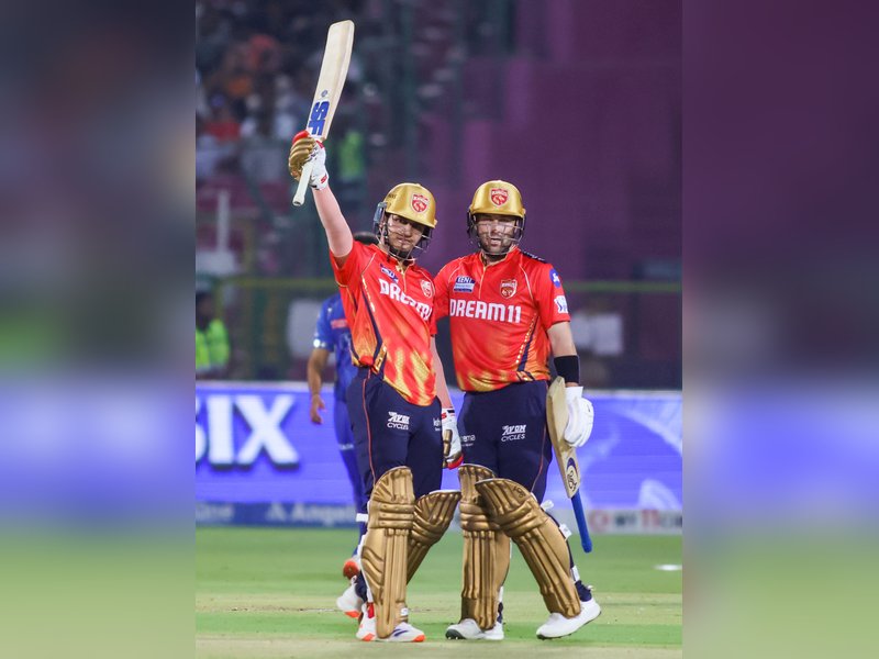 IPL 2025: Inglis, Arya dazzle MI to seal top-2 spot for PBKS with 7-wicket win