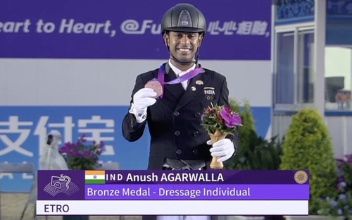 Asian Games medallist Anush Agarwalla selection process after 2026 snub. 