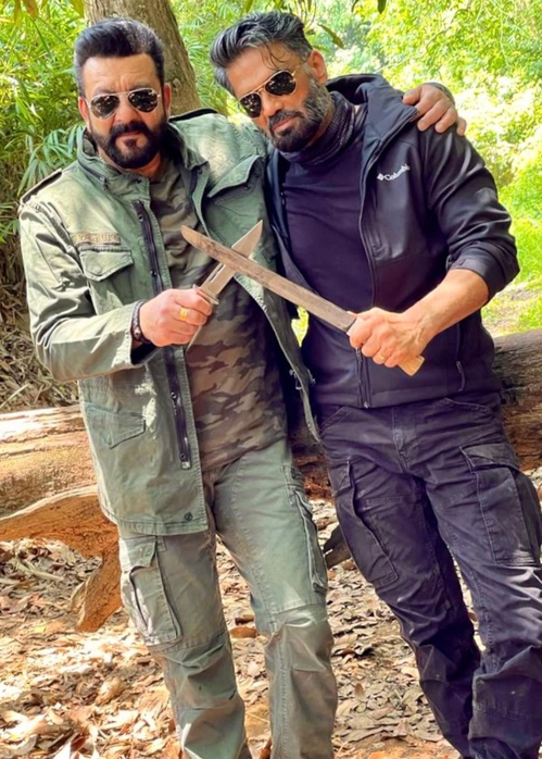 Sanjay Dutt’s sense of humour is ‘unreal’, says Suniel Shetty 