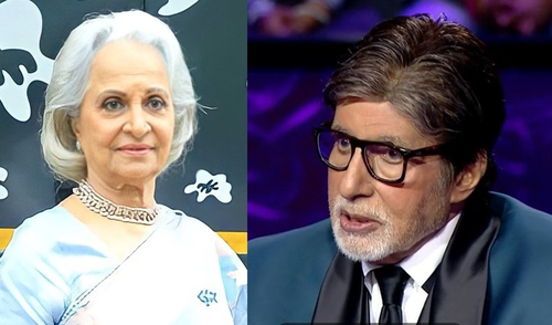 Amitabh Bachchan spills the beans on Waheeda Rehman’s genius makeup hack