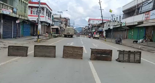 Shutdown in Manipur hill districts to continue today