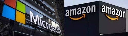 Amazon, Microsoft