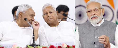 Lalu, Nitish and Modi