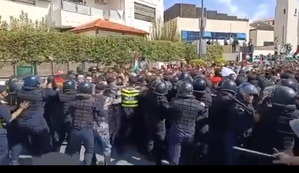 Protesters attempt to storm Israeli embassy in Jordan for second time in 24 hours