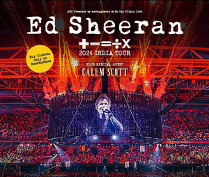 Ed Sheeran's '+ - = ÷ x' tour lands in India in March 2024