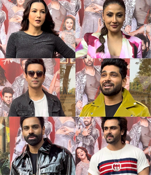 Gauahar, Shiv, Tanishaa, Urvashi, Aamir, among others spotted during 'Jhalak Dikhhla Jaa' promotions