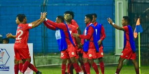 TRAU pip Inter Kashi for first win of campaign in I-League 2023-24 at the Kalyani Stadium, in Kalyani, West Bengal, on Sunday. Photo credit: I-League