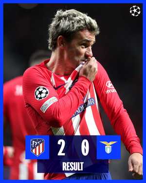 Atletico Madrid, Barca through as group winners in Champions League (Photo Credit: UEFA)