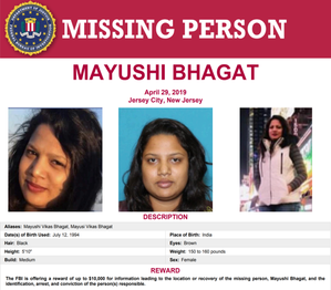 FBI offers $10K reward for Indian student who went missing in New Jersey 4 years ago