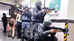 आरडी समारोह से पहले दिल्ली पुलिस ने आतंकवाद विरोधी मॉक ड्रिल आयोजित की