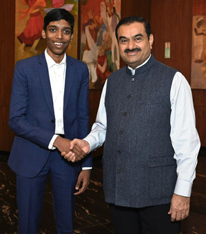 Praggnanandhaa secures spot in Grand Chess Tour Final, earns praise from Gautam Adani
