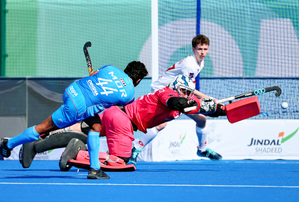 India beat Switzerland but go down to Egypt in Pool B of the FIH Hockey5s Men’s World Cup 2024 in Muscat, Oman. Photo credit: Hockey India