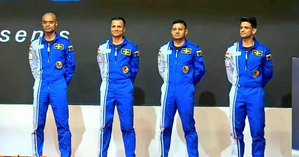 The four intrepid IAF fighter pilots who form Team 'Gaganyaan'