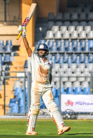 Ranji Trophy: Siddhesh Lad’s hundred helps Mumbai take first innings lead against Delhi