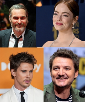 Joaquin Phoenix, Emma Stone, Austin Butler, Pedro Pascal