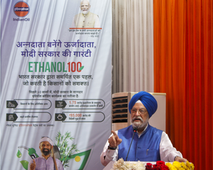 Ethanol blending boosts farmers’ income, saves Rs 1.36 lakh crore in forex: Hardeep Puri
