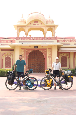 world tour on bicycles