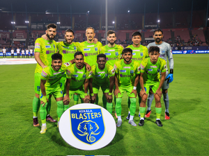 With one foot in Playoffs, Kerala Blasters host under-pressure East Bengal in Indian Super League (ISL) 2023-24 at the Jawaharlal Nehru Stadium in Kochi on Wednesday. Photo credit: ISL