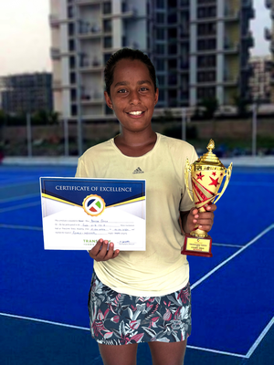 Aahida completes a dream run at AITA U-18