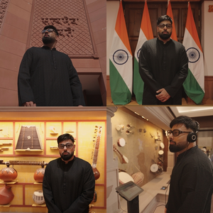Badshah visits new Parliament: A celebration of India's diverse cultural heritage