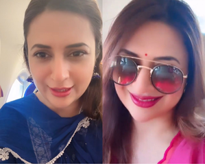 Divyanka flies to hometown Bhopal to cast vote; accompanied by her 'sehat ka rakhwala' hubby