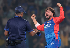 Bowlers excel as Delhi Capital keep Playoffs hopes alive with 20-run win over Rajasthan Royals in Match 56 of Indian Premier League (IPL) 2024 at the Arun Jaitley Stadium in New Delhi on Tuesday. IANS Photos