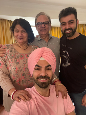 Karan V Grover says he has learnt his mother's 'enthusiasm for travel, exploring new places'