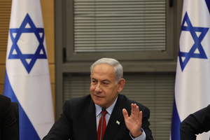 Netanyahu: Israel in existential struggle against 'Hamas monsters' (Photo credit: DPA)