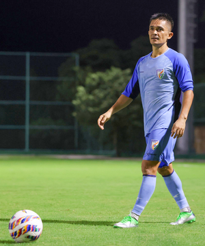 Chhetri shares emotional post heading into final international game