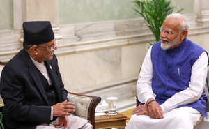 Diplomacy, international law to resolve border dispute with India: Former Nepal PM Prachanda (File image)