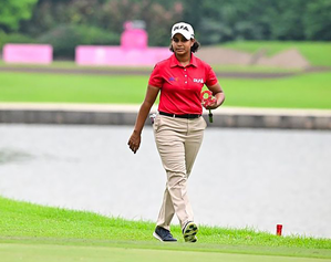 Hitaashee Bakshi finishes third at Singapore Ladies Masters at the Laguna National Golf Resort Club in Singapore. Photo credit: www.golfxyz.in  
