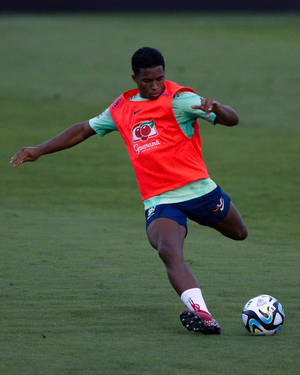 Endrick ready to wait for Brazil his chance in Copa America 2024.  