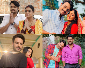 Bhojpuri actors Yaminiiee, Dev, Anjana & Sanjana wish 'dost' Gaurrav Jha on his 36th b'day