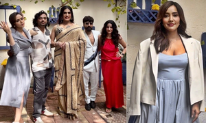 Neha Sharma, Shruti Seth, Chandan Roy Sanyal, Amruta Khanvilkar & Sushant Divgikar promote '36 Days' in Andheri