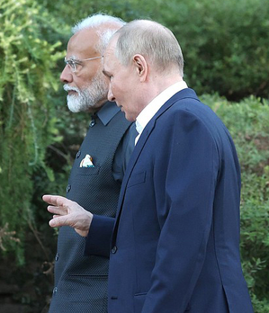 Putin dials PM Modi, offers Russia's 'full support' to India in fight against terrorism (File image)