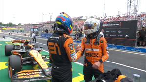 McLaren secure one-two in Hungarian GP qualifying; Perez crashes out in Q1 at Mogyoród (Hungary) on Saturday. Photo credit: Formula 1