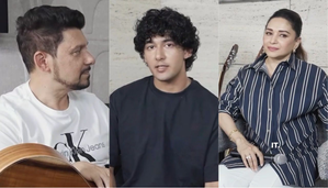 Madhuri Dixit, hubby Shriram Nene learn life lessons from son Arin