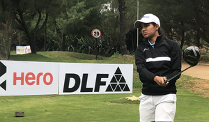 Bogey-free Vidhatri cruises ahead to 2-shot lead in 10th leg of WPGT at the Prestige Golfshire in Bengaluru on Friday. 