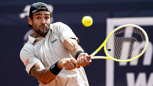 Matteo Berrettini advances to second final in as many weeks in the ATP 250 Generali Open in Kitzbuhel, Germany, on Friday. Photo credit: ATP Tour