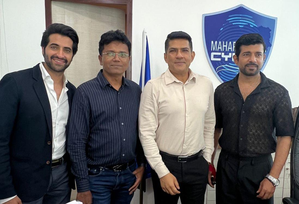 Vineet Singh, Akshay Oberoi visit cyber security HQ in Mumbai with 'Ghuspaithiya' team 
