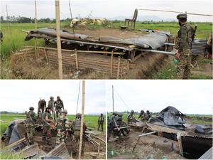 Army, BSF dismantle Kuki militants' bunker in Manipur