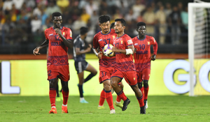 Bodoland FC wins seven-goal thriller against Border Security Force FT to keep hopes alive at the SAI Stadium at Kokrajhar on Monday. 