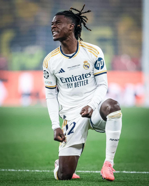 Camavinga suffers ligament injury ahead of Super Cup clash; sidelined up to seven weeks