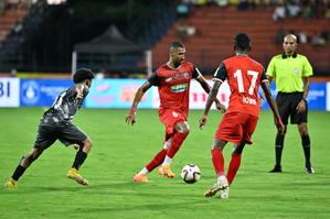 NorthEast United seal knockouts berth with five-star win over Odisha in the 133rd Durand Cup at the SAI Stadium in Kokrajhar, Assam, on Friday.  Photo credit: Durand Cup