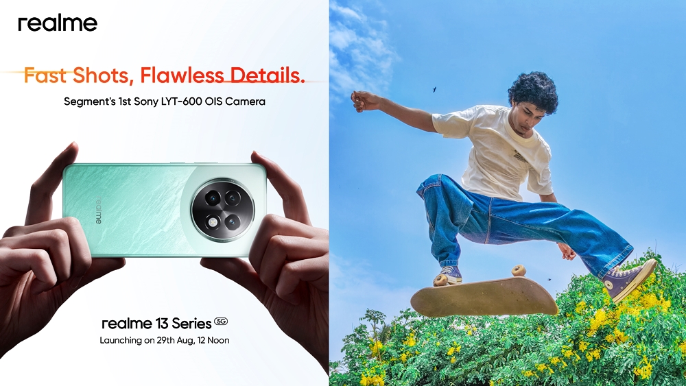 Unmatched speed meets cutting-edge camera in realme 13 Series 5G