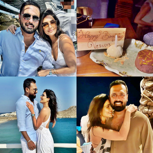 Karishma Tanna celebrates hubby's birthday in Mykonos with this adorable message