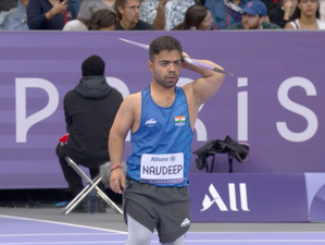 Navdeep's medal upgraded to gold in Men's Javelin F41 in Paralympic Games in Paris on Saturday. Photo credit: SAI Media