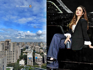 Parineeti Chopra makes a stylish comeback to her bay; turns heads in black ensemble