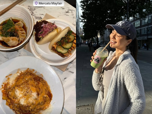 Sara Tendulkar shares a mouthwatering glimpse of her London food escapades